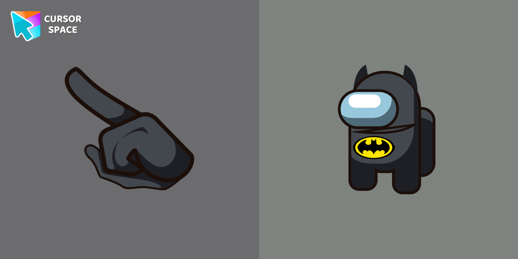 Among Us Batman Character cursor pack